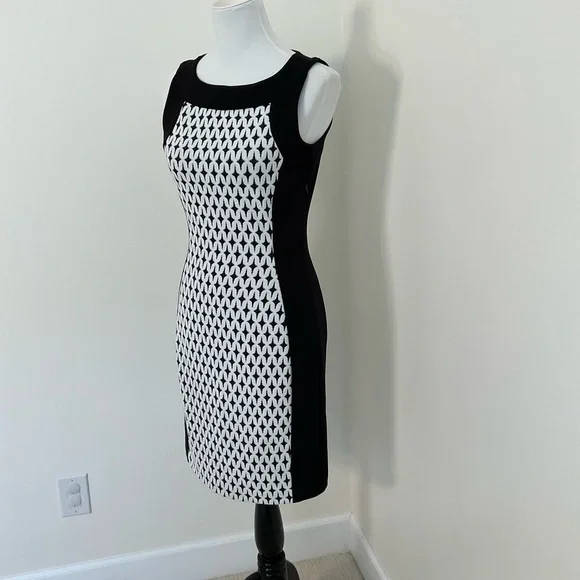 Calvin Klein Black and White Dress - Picture 4 of 6